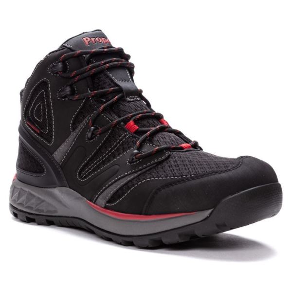 Propet-Men's Veymont-Black/Red