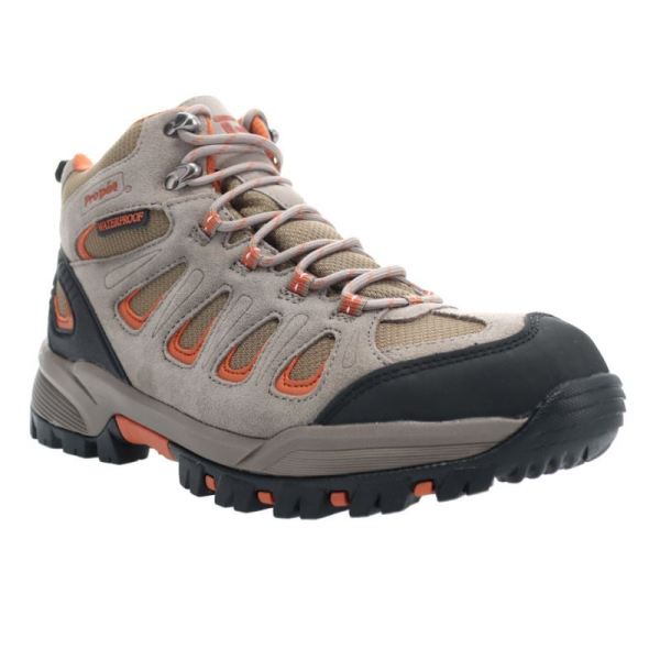 Propet-Men's Ridge Walker-Gunsmoke/Orange