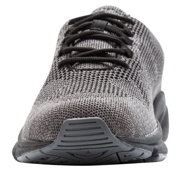 Propet-Men's Stability Fly-Dk Grey/Lt Grey