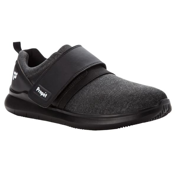 Propet-Men's Viator Mod Monk-All Black