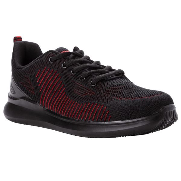 Propet-Men's Viator Fuse-Black/Red