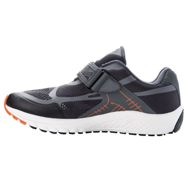 Propet-Men's Propet One Strap-Burnt Orange/Dk Grey