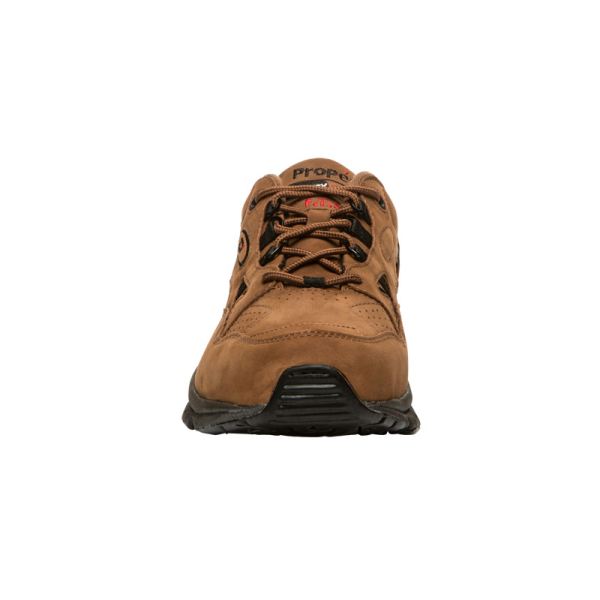 Propet-Men's Stability Walker-Choco/Black Nubuck