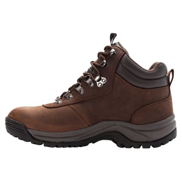 Propet-Men's Cliff Walker-Brown Crazy Horse