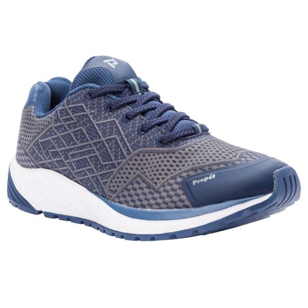 Propet-Men's Propet One-Navy/Grey