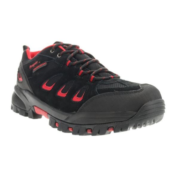 Propet-Men's Ridge Walker Low-Black/Red