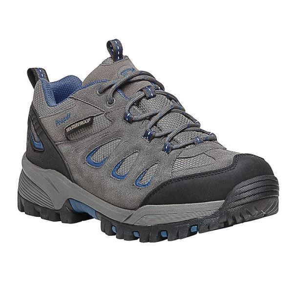 Propet-Men's Ridge Walker Low-Grey/Blue