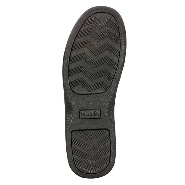 Propet-Men's Cush'N Foot-Black Corduroy