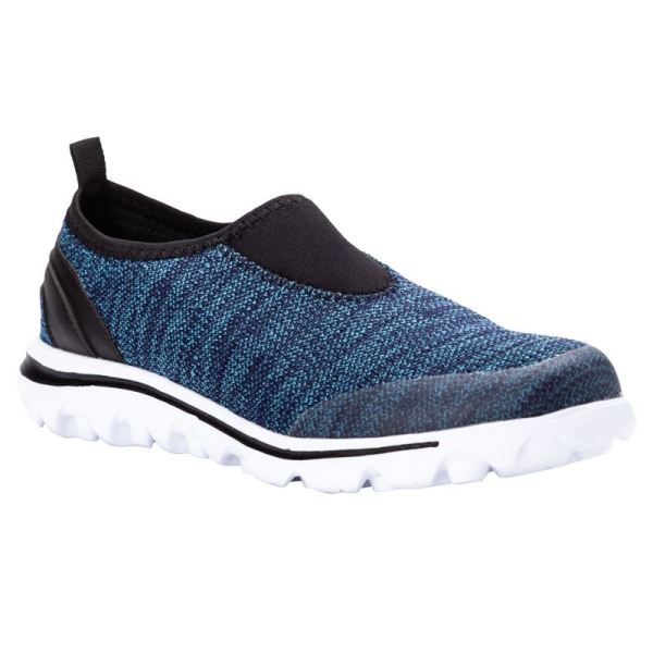 Propet-Women's TravelActive Slip-On-Blue Heather