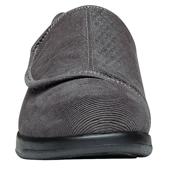 Propet-Men's Cush'N Foot-Slate Corduroy