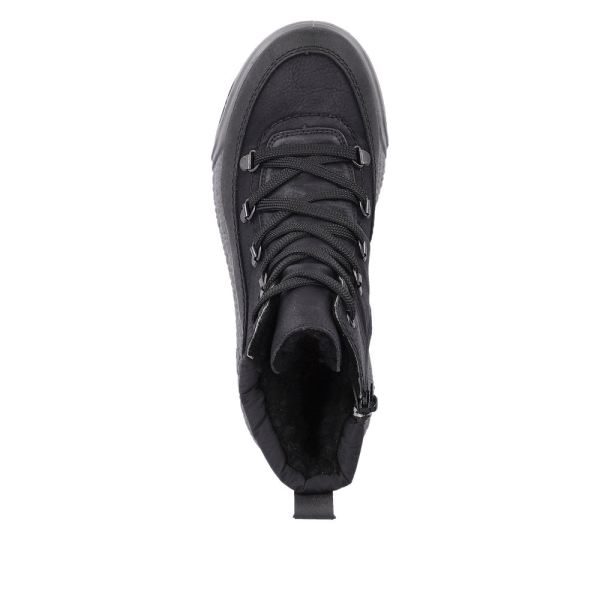 Rieker Synthetic Material Women's short boots| Y4712 Ankle Boots - Black | Free Delivery