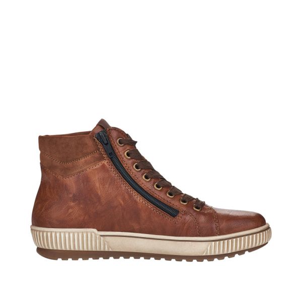 Remonte Synthetic Material Women's mid height boots| D0772-14 Mid-height Boots - Brown | Free Delivery