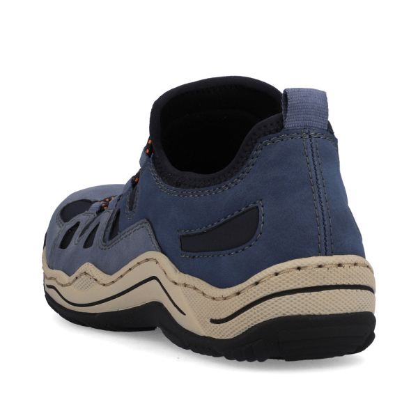 Rieker Women's shoes | Style L0546 Athletic Trekking - Blue | Free Delivery
