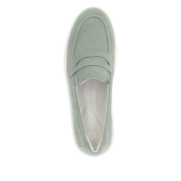 Remonte Women's shoes | Style D1C05 Dress Slip-on - Green | Free Delivery