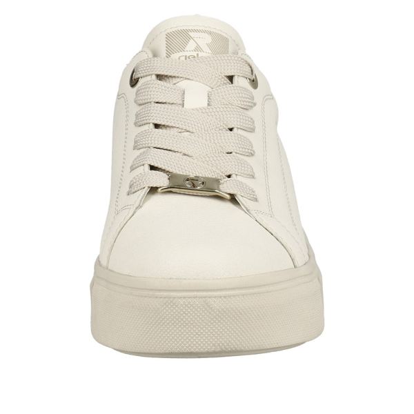 Rieker EVOLUTION Leather Women's shoes| W0503 - White | Free Delivery