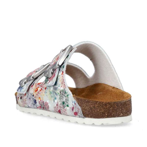 Rieker Women's sandals | Style V8083 Casual Mule - Multi | Free Delivery