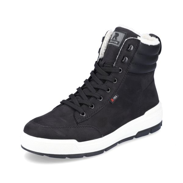 Rieker EVOLUTION Suede leather Men's boots| U0071 Ankle Boots - Black | Free Delivery