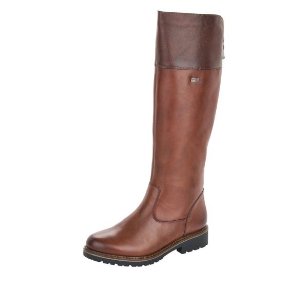 Remonte Leather Women's' Tall Boots| R6581 Tall Boots - Brown | Free Delivery