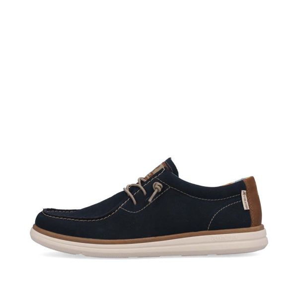 Rieker EVOLUTION Men's shoes | Style U0602 Casual Lace-up - Blue | Free Delivery