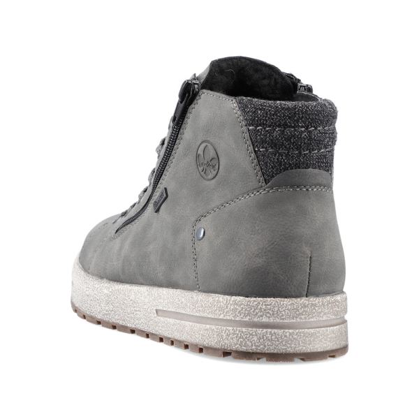 Rieker Synthetic leather Men's boots| 30721 Ankle Boots - Grey | Free Delivery