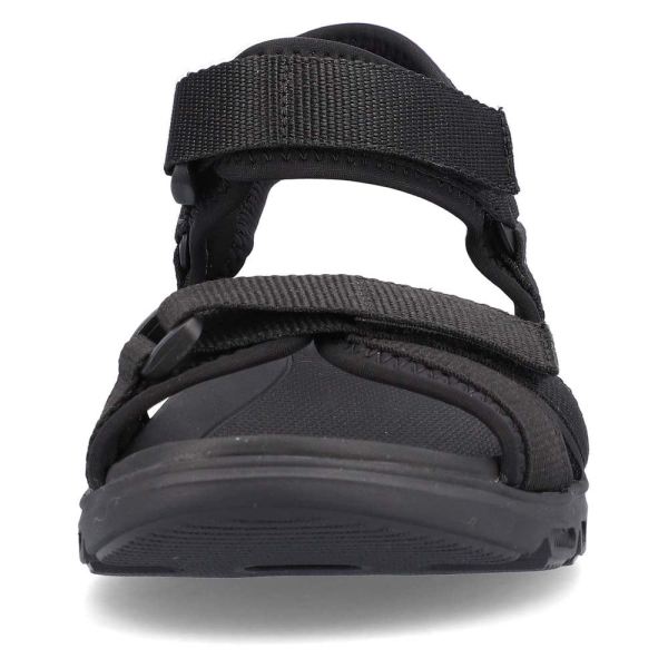 Rieker EVOLUTION Women's sandals | Style V8401 Athletic Trekking - Black | Free Delivery