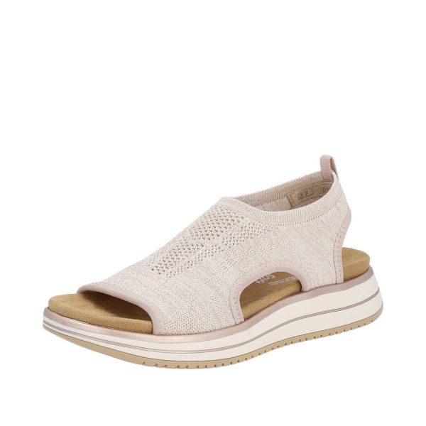 Remonte Women's sandals | Style D1J52 Athletic Sandal - Pink | Free Delivery