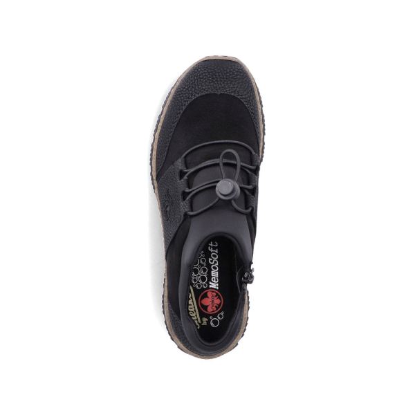 Rieker Textile Women's shoes| N32X8 - Black | Free Delivery