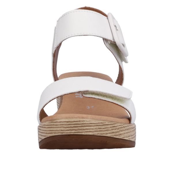 Remonte Women's sandals | Style D0N52 Dress Sandal - White | Free Delivery