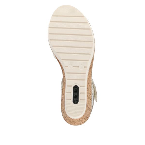 Remonte Women's sandals | Style R6252 Dress Sandal - Gold | Free Delivery