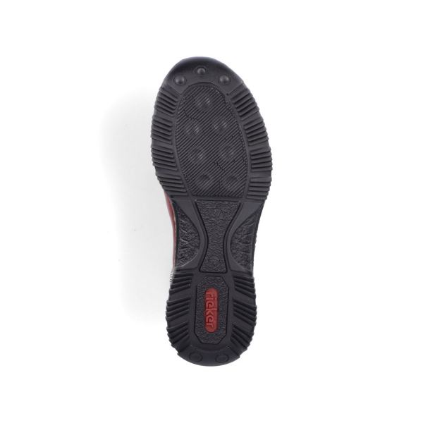 Rieker Synthetic Material Women's shoes| N3271-68 - Red Combination | Free Delivery