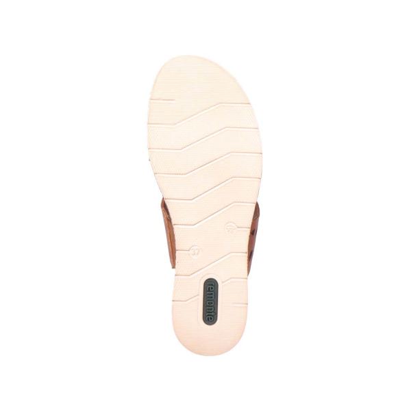Remonte Women's sandals | Style D3065 Casual Mule - Brown | Free Delivery