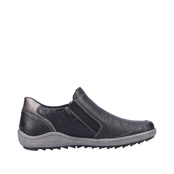 Remonte Women's shoes | Style R1428 Casual Zipper - Black | Free Delivery