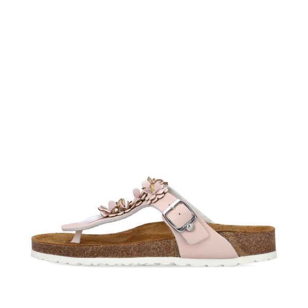 Rieker Women's sandals | Style V8392 Casual Flip Flop - Pink | Free Delivery