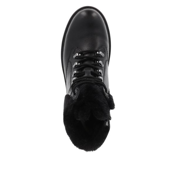 Remonte Leather Women's Mid Height Boots| D0U70 Mid-height BootsFlip Grip - Black | Free Delivery