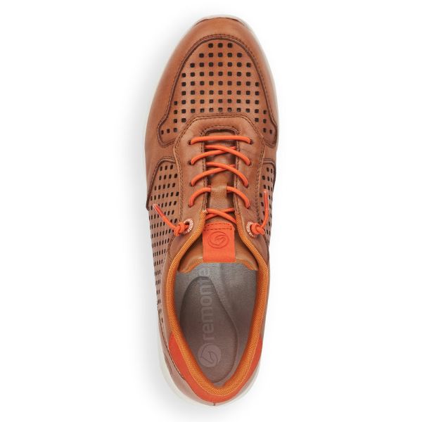 Remonte Women's shoes | Style D3103 Casual Lace-up - Brown Combination | Free Delivery