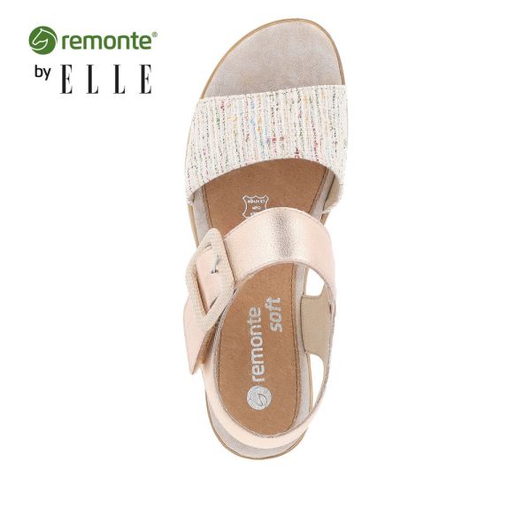 Remonte Women's sandals | Style D6453 Dress Sandal - Pink | Free Delivery