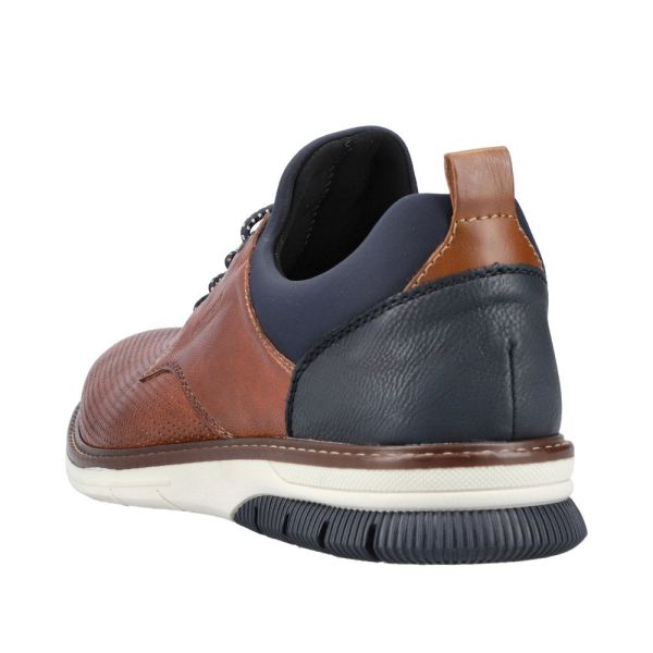 Rieker Men's shoes | Style 14450 Dress Slip-on - Brown | Free Delivery