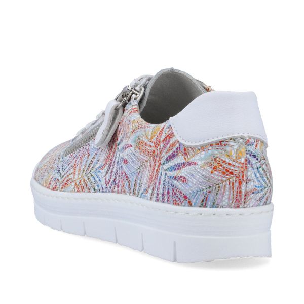 Remonte Women's shoes | Style D5800 Casual Lace-up with zip - Multi | Free Delivery