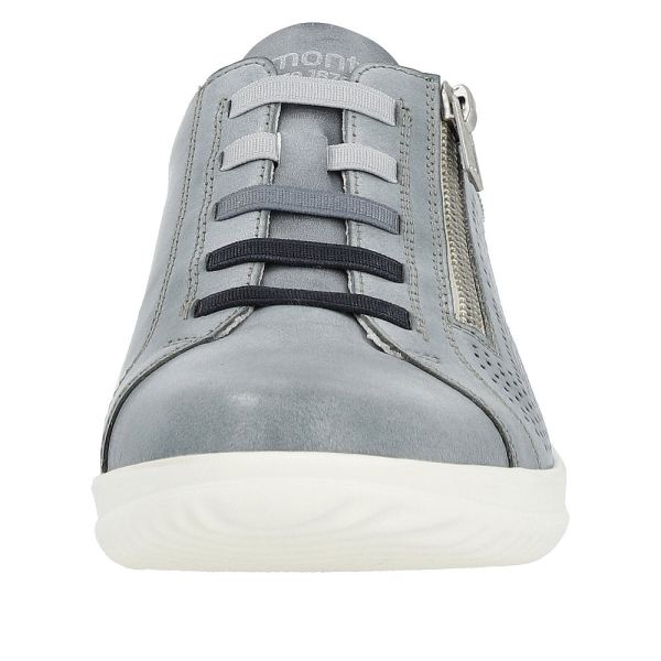 Remonte Women's shoes | Style D1E02 Casual Zipper - Blue Combination | Free Delivery