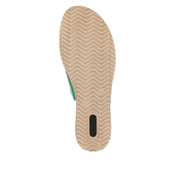 Remonte Women's sandals | Style D6456 Dress Mule - Green | Free Delivery