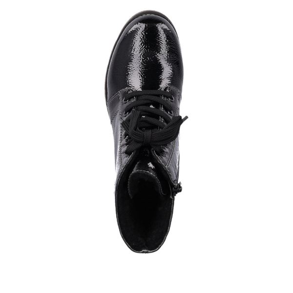 Rieker Synthetic Material Women's short boots| 79601 Ankle Boots - Black | Free Delivery