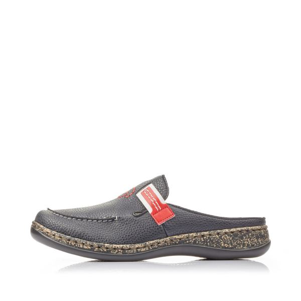 Rieker Women's shoes | Style 46393 Casual Clog - Blue | Free Delivery