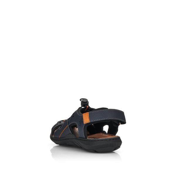 Rieker Men's sandals | Style 22021 Athletic Trekking - Blue | Free Delivery