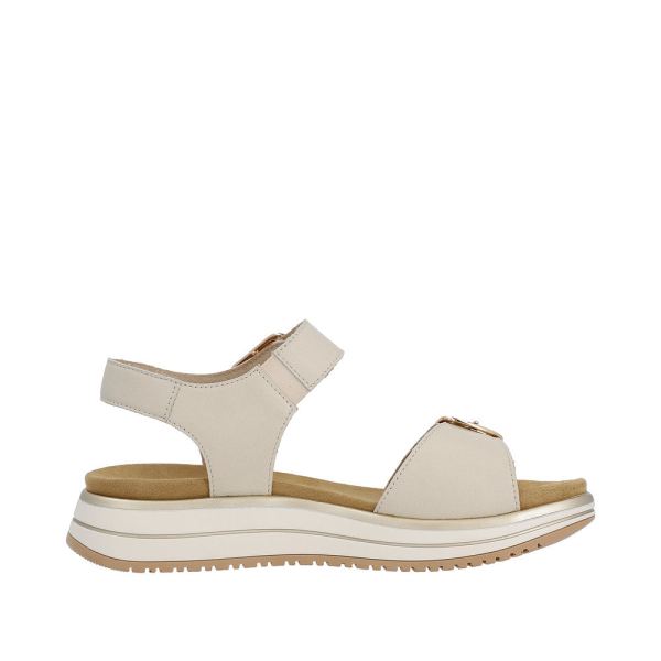 Remonte Women's sandals | Style D1J51 Casual Sandal - White | Free Delivery