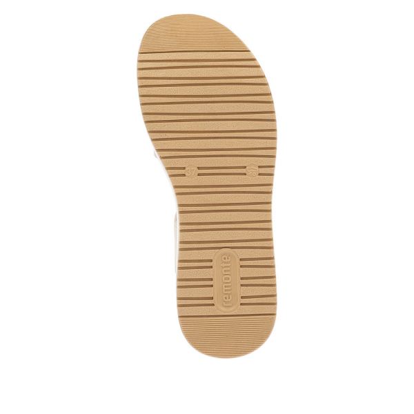 Remonte Women's sandals | Style D1J51 Casual Sandal - White | Free Delivery