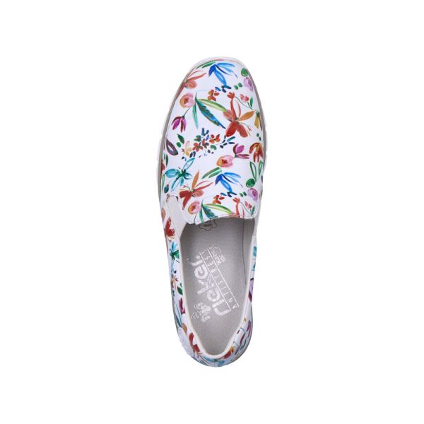Rieker Women's shoes | Style 53766 Casual Slip-on - Multi | Free Delivery