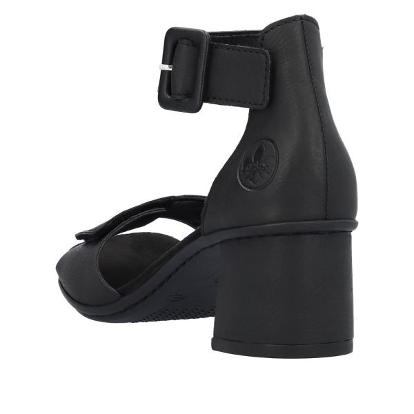 Rieker Women's sandals | Style 64750 Dress Sandal - Black | Free Delivery