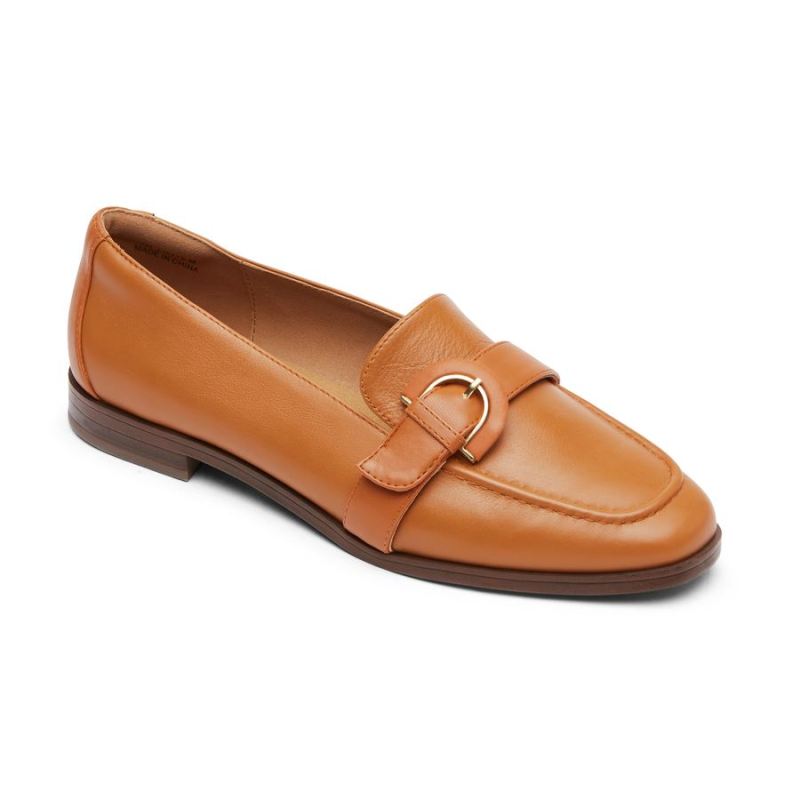 ROCKPORT - WOMEN'S SUSANA BUCKLE LOAFER-HONEY