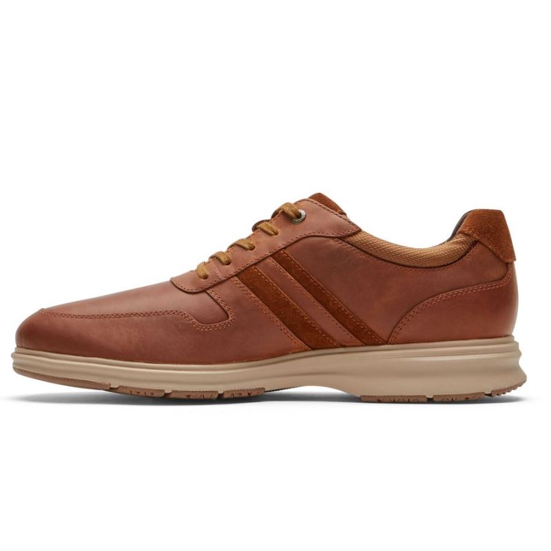 ROCKPORT - MEN'S TOTAL MOTION CITY OXFORD-BROWN LEATHER