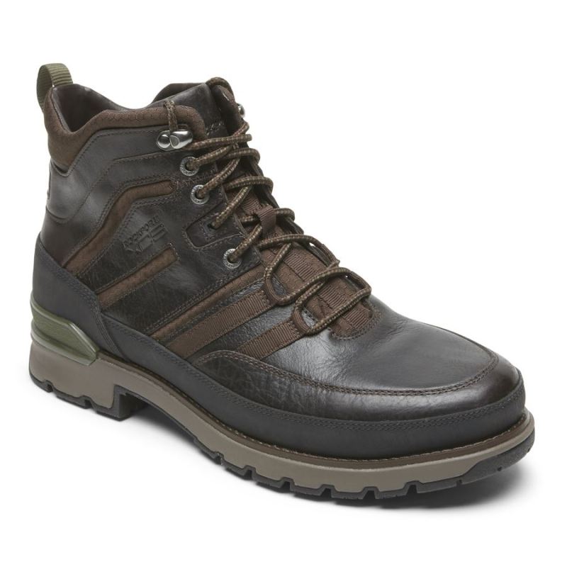 ROCKPORT - MEN'S TOTAL MOTION TREK MODERN BOOT-WATERPROOF-JAVA